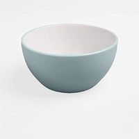AXZHYX Bowl Ceramic Bowl Blue Fruit Bowl Restaurant Bowl Salad Bowl Kitchen Western Restaurant Bowl Household Bowl Children Bowl Soup Bow Hotel Tableware Home Noodles Boiled Fish Soup Bowl