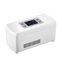 Drug Cooling Box - Portable Insulin Cooler Semiconductor Mini Travel Refrigerator, (2-8 ° C Pharmaceutical Refrigerator) - for Diabetes Patients