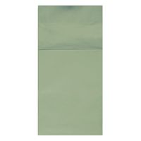 Hoffmaster 020161 Quickset Dinner Napkin, Coin Embossed, 2-Ply, 1/8 Fold, 17" Length x 17" Width, Soft Sage (Case of 800)