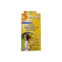 Windmill sunshine super vitamin D 2000 IU phased control dietary supplement tablets - 60 ea