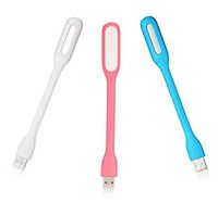 [3-Pack] ALED® Mini USB LED Light Lamp 180 Degree Adjustable Portable Flexible for powerbank PC Laptop Notebook Computer keyboard,perfect for Night Working & Book Reading, 10,000 hours working life