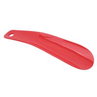 Guoshang Simple Plastic Travel Shoehorns Convenient Shoe Horn Household Accessory,Red