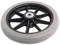 Wheel 6" GROOVED for NOVA 4202C/4203/4207/4208 & Old Style 4202 (Includes Bearings) (Light Grey) - P42052