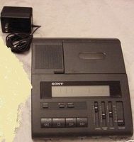Sony BM-77 Standard Cassette 2 speed two-speed transcriber transcription machine