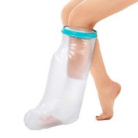 【2020 Upgraded】Waterproof Leg Cast Cover for Shower and Bath, Reusable Sealed Leg Cast Cover Protector to Protect The Bandage, Wound, Part Away from Moisture, Keep Casts and Bandage Dry