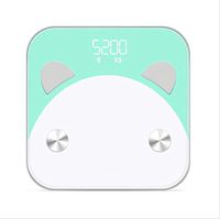 Lfsp Electronic Scales, Digital Scales Floor Body Scale Portable Smart Electronic Digital Weight Scale Bluetooth Weight Scale Balance Bear Bathroom Scale High-Precision Scales