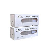 Ear Thermometer Probe Covers Disposable Lens Filter Refill Caps Filters ThermoScan Non-Contact Plastic Replacer (Ear Thermometer Probe Covers, 40pcs)