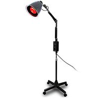 Infrared Floor Stand Heat Lamp,IR Heating Floor Lamp Relieve Muscle Pain for Office, Home