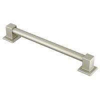 Moen YG8812BN 90 Degree 12-Inch Designer Grab Bar, Brushed Nickel