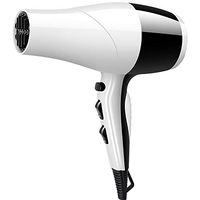 QAZWSXE Home Hair Dryer,Hair Dryer,Hair Dryer Portable Intelligent Constant Temperature Overheat Protection Environmentally Friendly ABS Material Noise Reduction Design Hook Design
