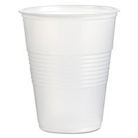 Boardwalk TRANSCUP16CT Translucent Plastic Cold Cups, 16oz, 50/Bag, 20 Bags/Carton