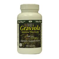 GRAVIOLA 600 MG By Vita Plus, 100 Capsules