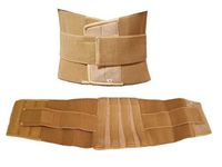 Contoured Lumbar Sacral Support Back Brace Belt for Lower Back Pain Relief/W Adjustable Straps - Compression Belt for Men & Women- for Sciatica, Scoliosis & Herniated Disc (Large)