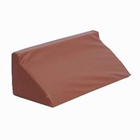LXB Breathable Turn-Over Pillow, Removable Wedge-Shaped Triangular Position pad for Sleeping Leg Lift, Back Waist Support Side Pillow to Assist Patient Rollover (Brown,502515cm)