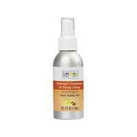 Aura Cacia Sensual Cinnamon & Ylang Ylang Aromatherapy Room and Body Mist | 4 fl. oz.