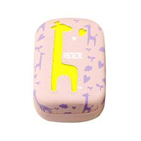 Milisten Portable Contact Lens Case Travel Kit Cartoon Deer Contact Lenses Case Holder Cartoon Contact Lens Storage Box Container for Home and Travel (Yellow)