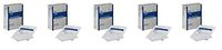 COVIDIEN Covidien 7540 Telfa Adhesive Island Dressing, Sterile 1's in Peel-Back Package, 4" x 5" (Pack of 25) (5 Sets)