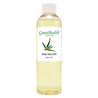 GreenHealth Aloe Vera – 4 fl oz (118 ml) Plastic Bottle w/Cap – 100% Pure Carrier Oil