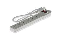 Surge Protector Power Strip with (6) 15A Outlets and 3ft Cord,