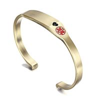 WelMag Adjustable Medical Alert ID Bracelets with Free Engraving