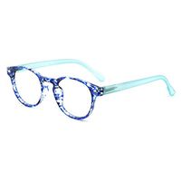 OCCI CHIARI Lightweight Designer Acetate frame Stylish Reading Glasses For Women (Purplish Blue,+1.75)