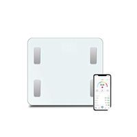 Original Weighing Floor Bathroom Bluetooth Body Fat Digital Weight Balance,White