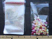 100pc Self Adhesive Resealable Clear Plastic Cellophane Poly Bag 3"x 5" (cello-E)