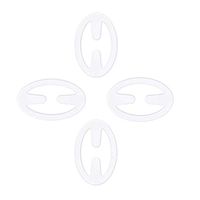 4 Pcs Upgraded Underwear Sports Anti-Skid Belt with Plug, Bra Shoulder Belt Anti-Skid Button, High Elasticity