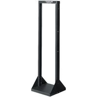 Black Box 40U 2-Post Steel Rack 21.2" W x 21" D 10-32 Mounting