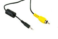 2.5mm Mono Male To Single Rca Male Cable - 6 Ft