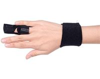 Yukbaby Finger Splint -Finger Orthotics Finger Splint for Middle Finger, Ring Finger, Index Finger Brace - Adjustable Fixing Belt Release and Pain Relief Fingerboardseparator