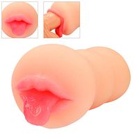 Training Play Sleeve Tongue Sucking Oral Tongue Licking Deep Throat Relieve Your Stress Make Your Happy Boyfriend's Best Gift