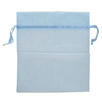 Organza Drawstring Pouch Light Blue 22" x 25"