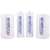 SANYO Eneloop Spacer Pack with 2 AA and 2 C-Size Spacers (Discontinued by Manufacturer)