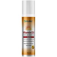 Anumed Vitamin D3 Cream 10,000 IU with Magnesium | Best Calcium Absorption| Maximum Strength | Non Greasy Moisturizer for Dry Skin / 3oz