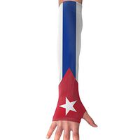 Flag Of Cuba Cooling Arm Compression Long Sleeve Sun Guard Outdoor Protection