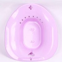 JOEPET Over-The-Toilet Perineal Soaking Bath,Hemorrhoids Postpartum Treatment,Suitable for Pregnant Women,Elderly People with Reduced Mobility,Purple,Withoutirrigator