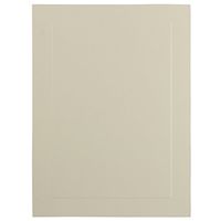JAM PAPER Blank Foldover Cards - 5 x 6 5/8 (Fits in A7 Envelopes) - Ivory Panel - 100/Pack