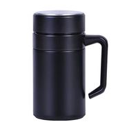 ZHENQ Vacuum Flask Stainless Steel Thermos with Handle Thermos Office Thermos for teacups (Color : B)