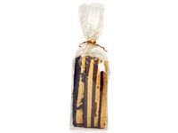 Pack Of 100, Thick 1.6 Mil Compostable Solid Clear Hard Bottom Cello Bags 2-3/4 X 2 X 10"