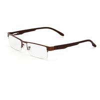 Aiweijia Metal Frame Half-eye Style Reading Glasses Readers Rectangle