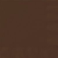 Brown Paper Napkins, 20ct