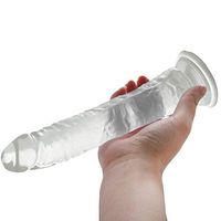 Realistic Dìdlo Huge Large Big Long Size with Suction Cup for Women Silicone Soft Toy, 7.87 Inch Silicone-Dîldɔ Female Relax Massage for Women