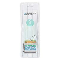Brabantia 419683 Trash Bags, 1.6 Gallon, Green