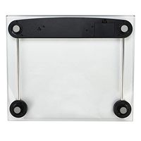 ❤️Cloudro❤️ Digital Body Weight Bathroom Scale Tempered Glass 150KG/330Pound (Sliver)