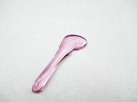 Us.online911 Quality Natural Crystal Guasha Scraping Massage Tools for Face & Eyes SPA Acupuncture Therapy Trigger Point Treatment (Pink)