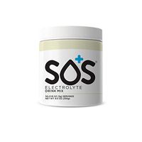 SOS Hydration Electrolyte Replacement Powder Drink Mix, Doctor Formulated for Sport, Travel, Illness and Hangover, Keto, Fast-Dissolving, Supplement Jar- Coconut (50 Servings)