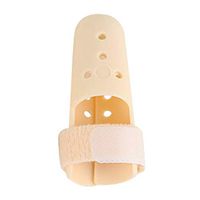 Wffo Finger Splint Brace, Mallet Finger Splints Plastic Finger Protector Support for Arthritis Basketball Finger Immobilizer for Finger Joint Pain (2#)