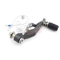 Frames & Fittings Motorcycle Aluminum Adjustable Folding Gear Shifter Shift Pedal Lever for BMW R1200GS LC 2013-2016 R1200GS ADV 14-16 - (Color: Gray)