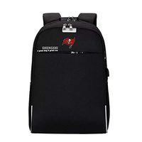 Unisex Laptop Backpack with USB Charging Port, Waterproof and Anti-Theft - Pick Tampa Bay Buccaneers